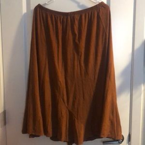 Brown skirt